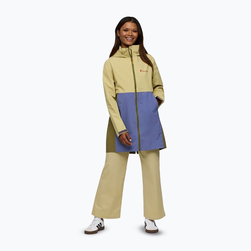 Kurtka przeciwdeszczowa damska Cotopaxi Cielo Rain Trench grain/smoke 2