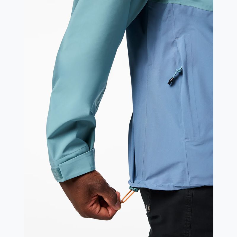 Kurtka softshell męska Cotopaxi Impermeo 3L Hooded Shell everglade and steel blue 5