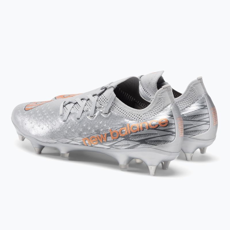 Buty piłkarskie męskie New Balance Furon v7 Pro SG silver 3