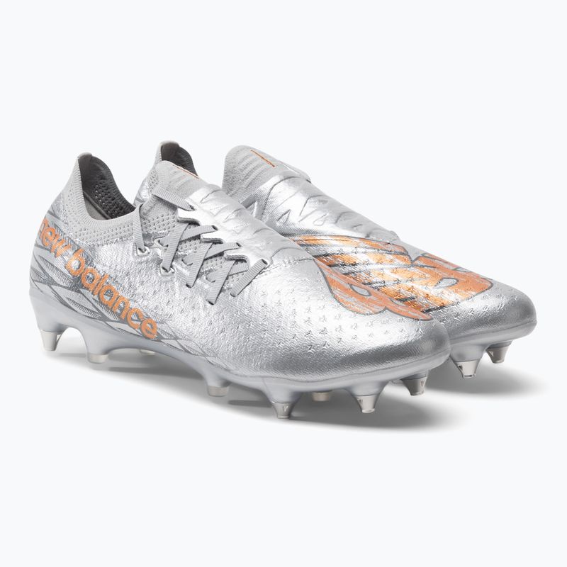 Buty piłkarskie męskie New Balance Furon v7 Pro SG silver 4