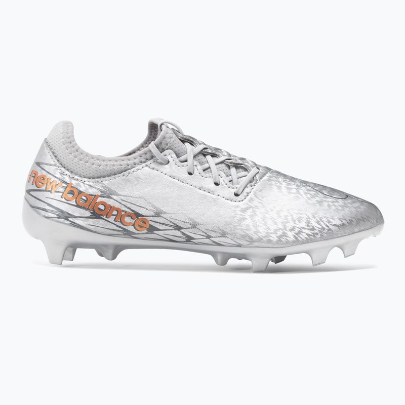 Buty piłkarskie dziecięce New Balance Furon Dispatch V7+ FG silver 2