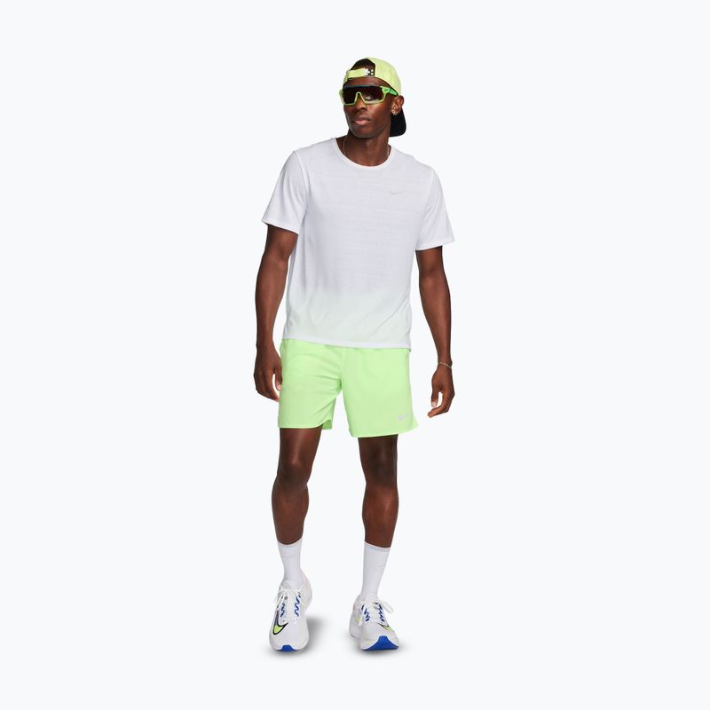 Spodenki męskie Nike Dri-Fit Challenger 7" Brief-Lined lime blast/lime blast 2