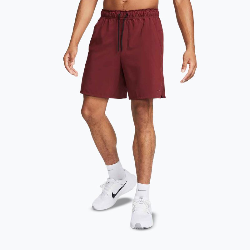 Spodenki męskie Nike Unlimited Dri-Fit 7" Unlined dark team red/black/dark team red