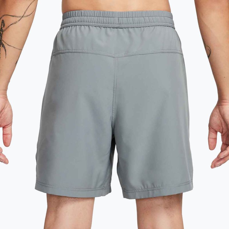 Spodenki do biegania męskie Nike Form Dri-FIT 7" Unlined Versatile smoke grey/black 3