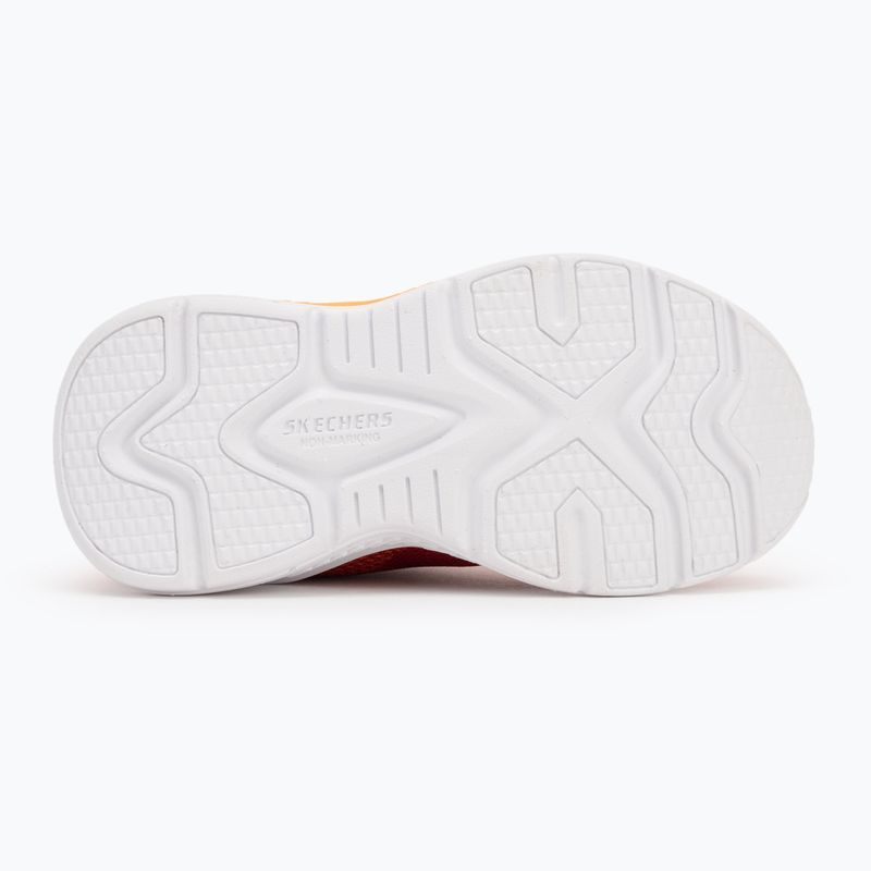 Buty dziecięce SKECHERS S-Lights Tri-Namics red/orange 4