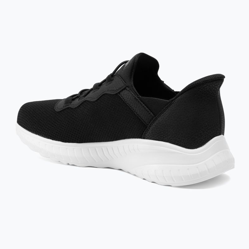 Buty męskie SKECHERS Slip-ins Bobs Squad Chaos Daily Hype black 3