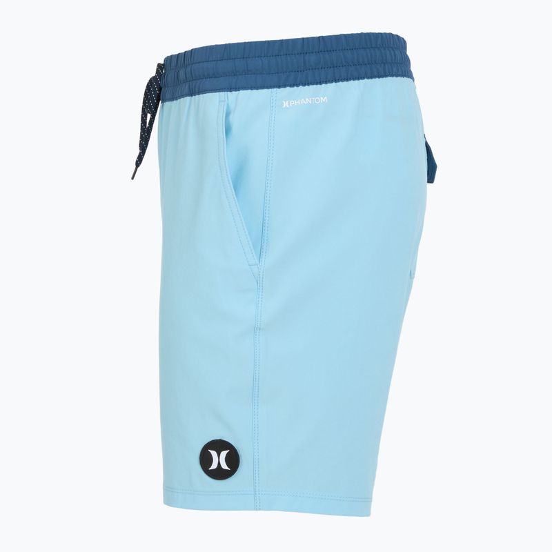 Szorty kąpielowe męskie Hurley Phantom Eco Block Party Volley 17" blue dream 10