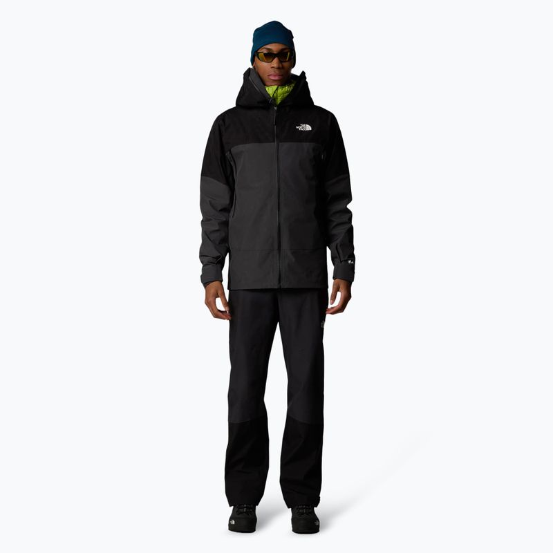 Kurtka przeciwdeszczowa męska The North Face Jazzi 3L Gtx anthracite grey/black 2