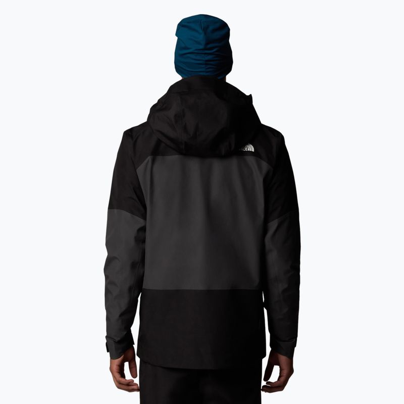 Kurtka przeciwdeszczowa męska The North Face Jazzi 3L Gtx anthracite grey/black 3