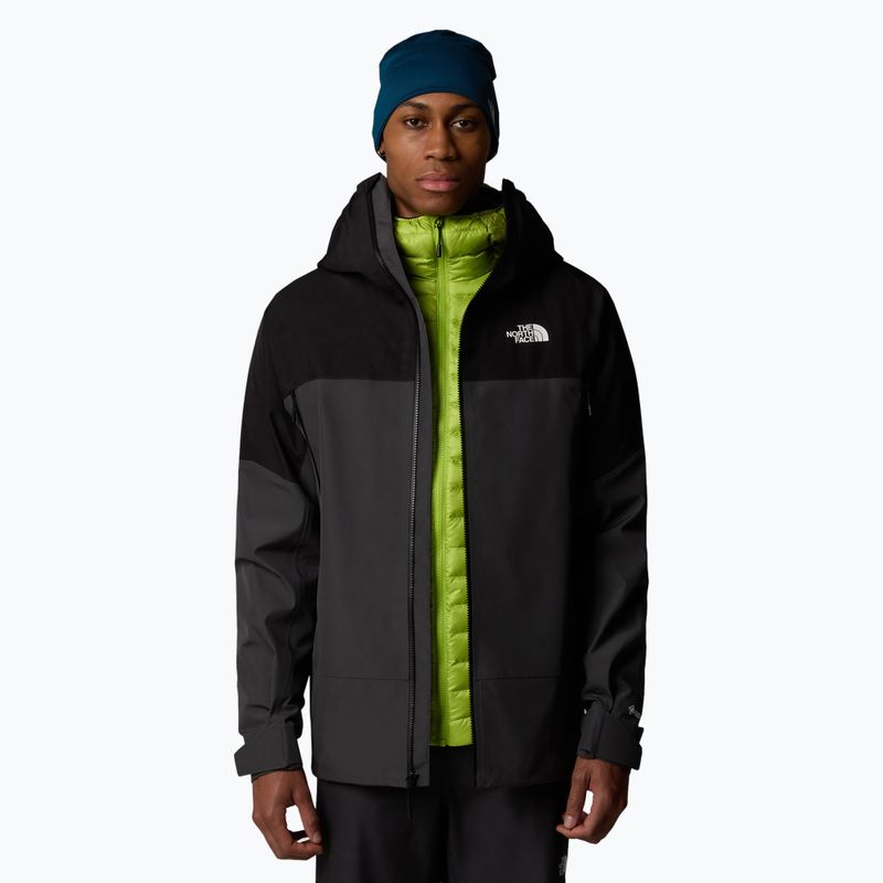 Kurtka przeciwdeszczowa męska The North Face Jazzi 3L Gtx anthracite grey/black 4
