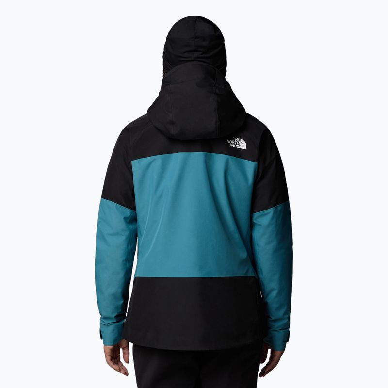 Kurtka przeciwdeszczowa damska The North Face Jazzi 3L Gtx algae blue/black 3