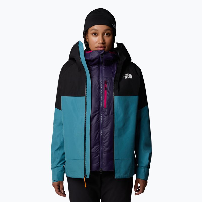 Kurtka przeciwdeszczowa damska The North Face Jazzi 3L Gtx algae blue/black 4