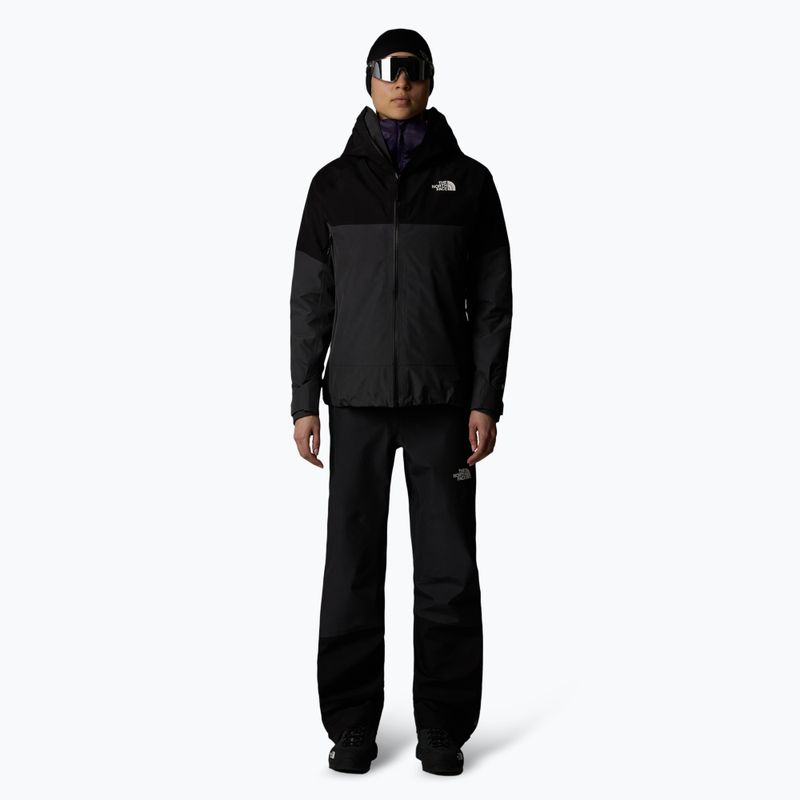 Kurtka przeciwdeszczowa damska The North Face Jazzi 3L Gtx anthracite grey/black 2