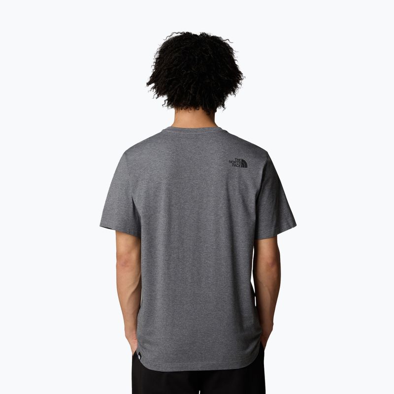 Koszulka męska The North Face Easy tnf medium grey heather 3