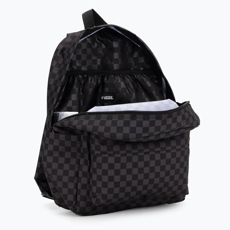 Plecak miejski dziecięcy Vans Old Skool Grom Check 18 l black/charcoal 7