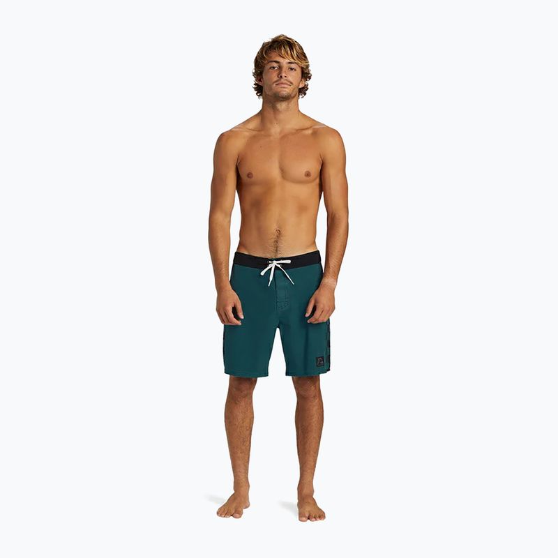 Szorty kąpielowe męskie Quiksilver Original Arch Hempstretch 18" colonial blue 2