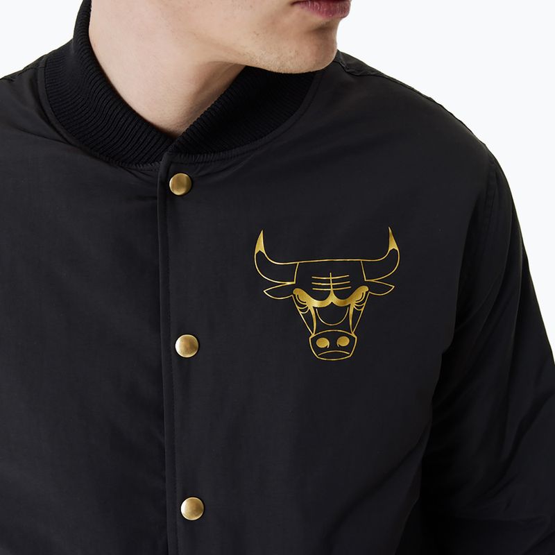 Kurtka męska New Era NBA Script BP Bomber Chicago Bulls black 3