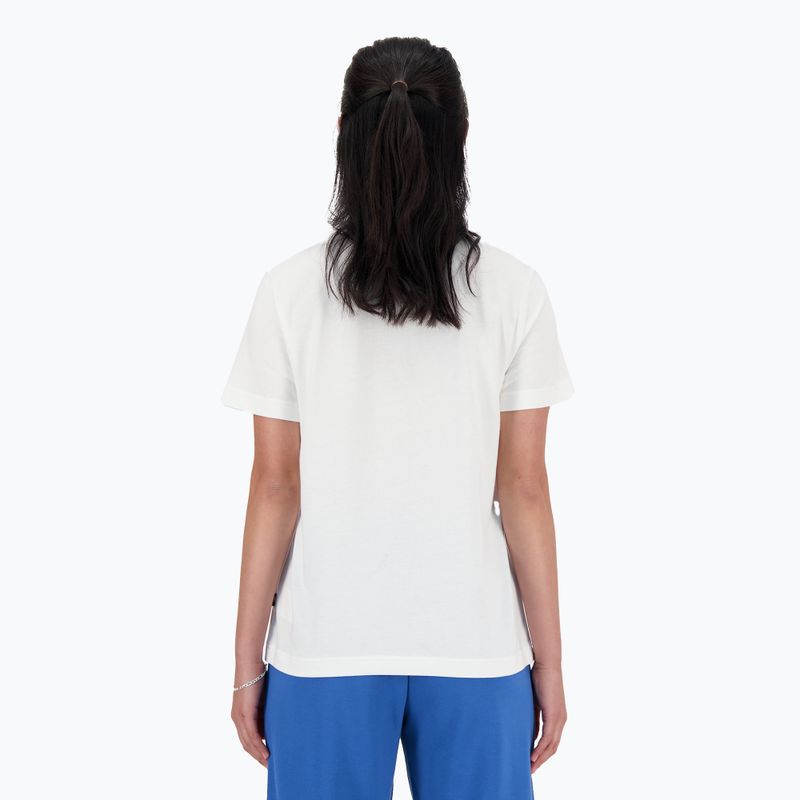 Koszulka damska New Balance Script Tee white 2