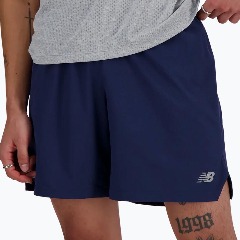 Spodenki do biegania męskie New Balance RC Seamless 7" navy 5