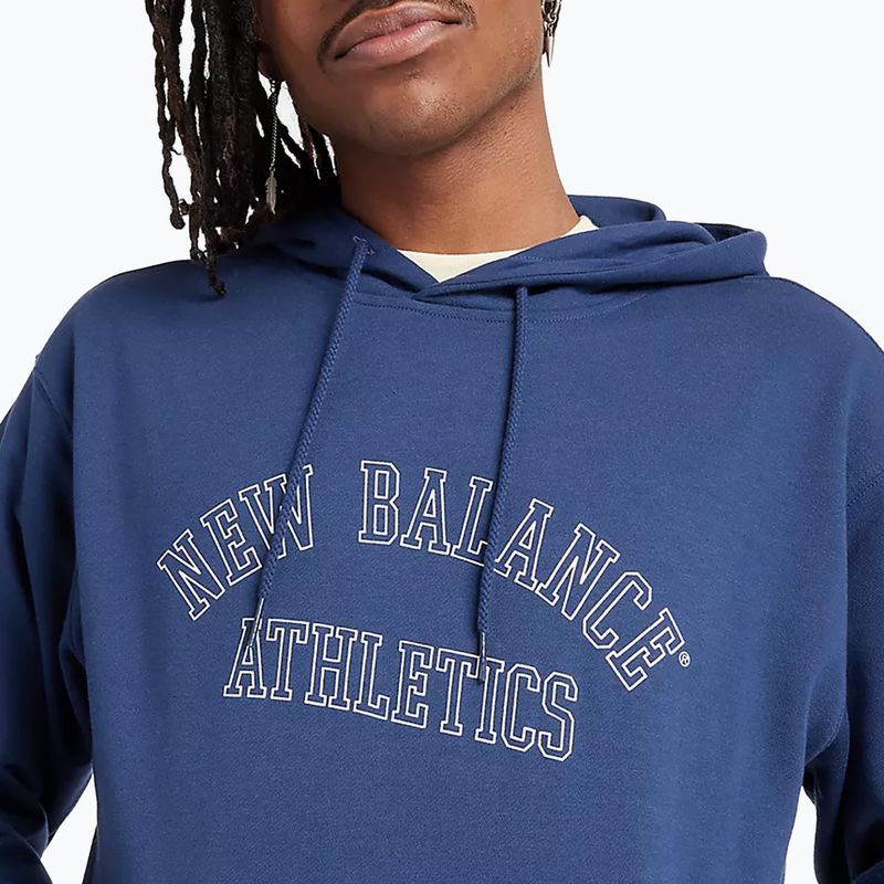 Bluza męska New Balance Graphic Hoodie navy 5