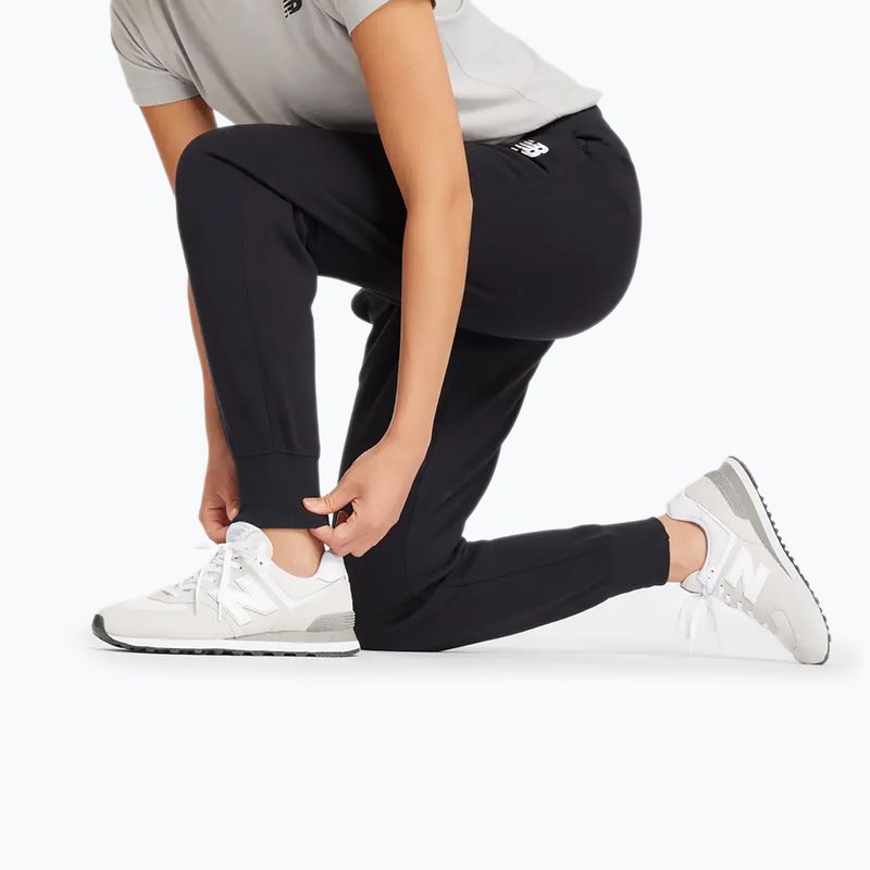 Spodnie damskie New Balance Fleece Jogger black 4