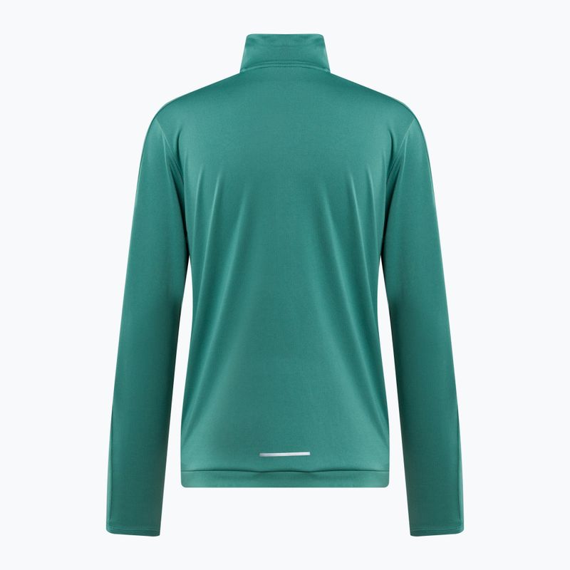Bluza do biegania damska Nike Swoosh Dri-FIT 1/4-Zip Mid bicoastal/vapor green 6