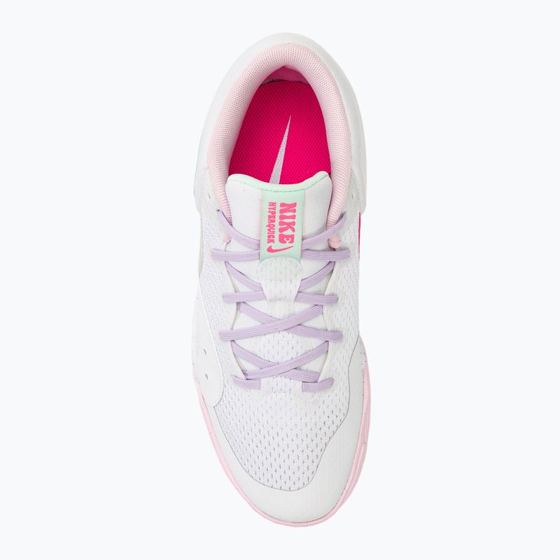 Buty do siatkówki Nike Hyperquick SE white/pink foam/violet mist/mint foam 5