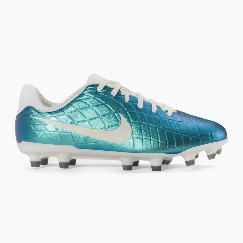 Buty piłkarskie dziecięce Nike Tiempo Emerald Legend 10 Academy FG/MG dark atomic teal/sail 2