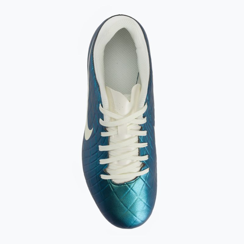 Buty piłkarskie dziecięce Nike Tiempo Emerald Legend 10 Academy FG/MG dark atomic teal/sail 5