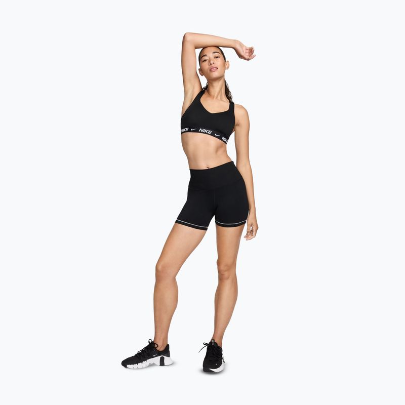 Biustonosz treningowy Nike Indy High Support black/black/white 2