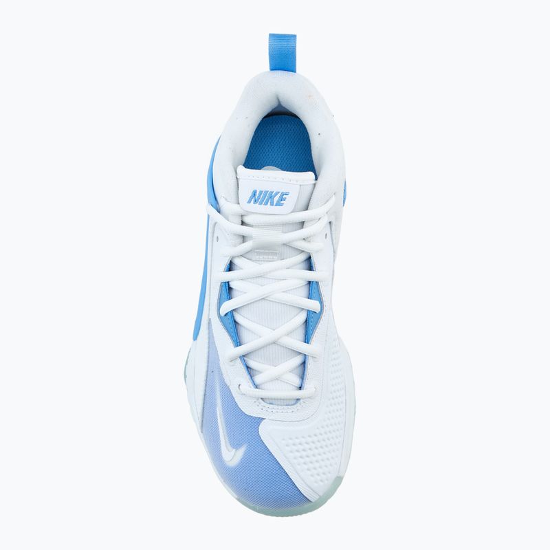 Buty do siatkówki Nike React Hyperset 2 white/white/valor blue 5