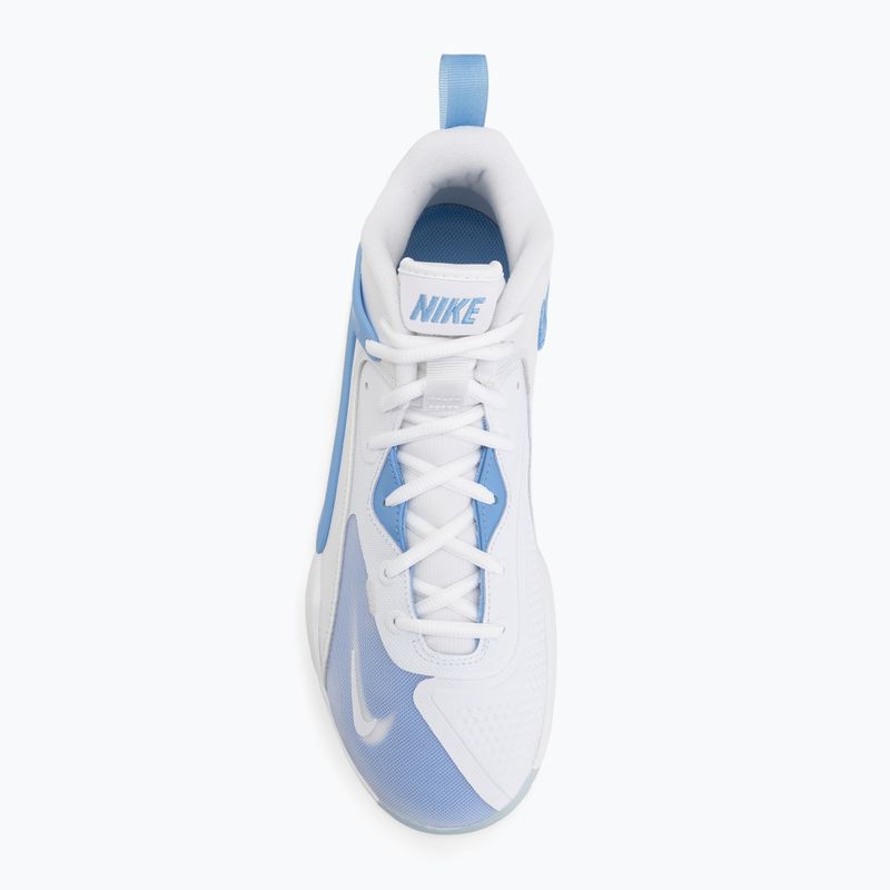 Buty do siatkówki Nike React Hyperset 2 white/white/valor blue 5