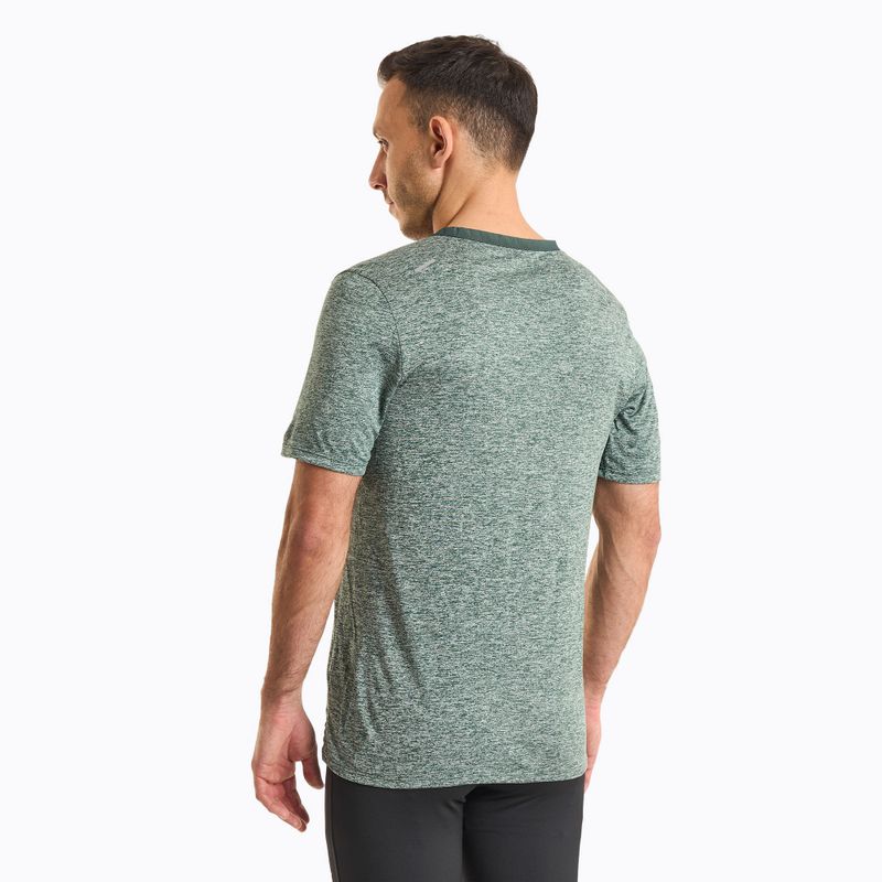 Koszulka do biegania męska Nike Dri-Fit Rise 365 vintage green/heather 2