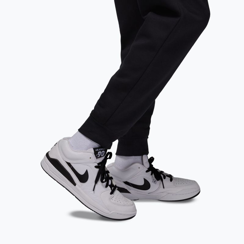 Spodnie męskie Nike Jordan Brooklyn Fleece black/white 6