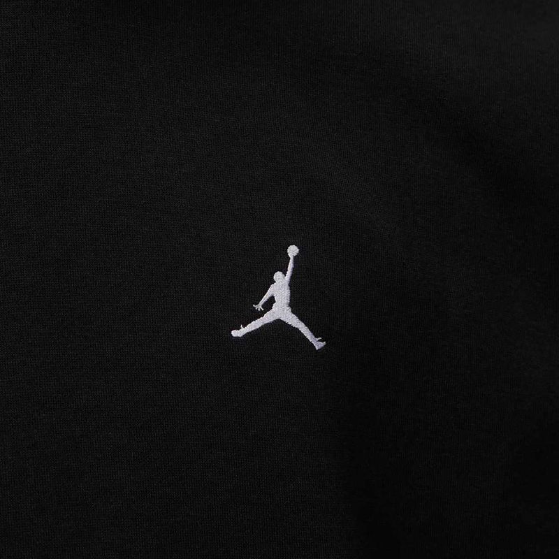 Bluza męska Jordan Brooklyn Fleece Crew black/white 5