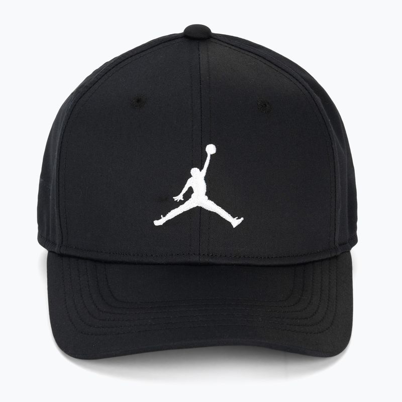 Czapka z daszkiem Jordan Rise Structured Curved-Bill black/white 2