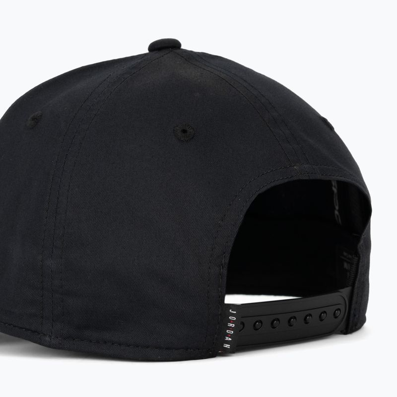 Czapka z daszkiem Jordan Rise Structured Curved-Bill black/white 4