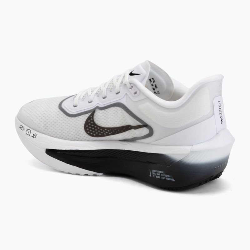 Buty do biegania męskie Nike Zoom Fly 6 white/smoke grey/metallic silver/black 3