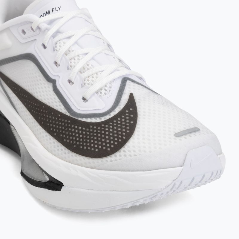 Buty do biegania męskie Nike Zoom Fly 6 white/smoke grey/metallic silver/black 7