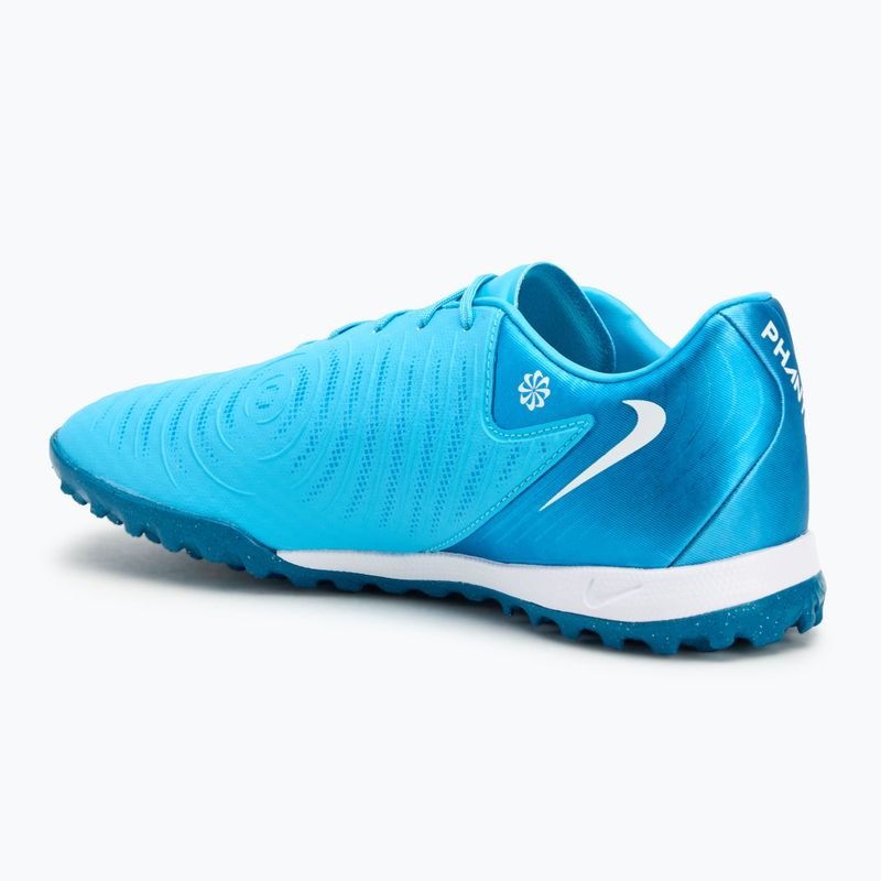 Buty piłkarskie męskie Nike Phantom GX 2 Academy TF blue fury/white 3