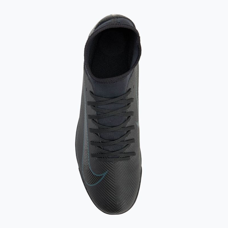 Buty piłkarskie męskie Nike Mercurial Superfly 10 Club TF black/deep jungle/black 5