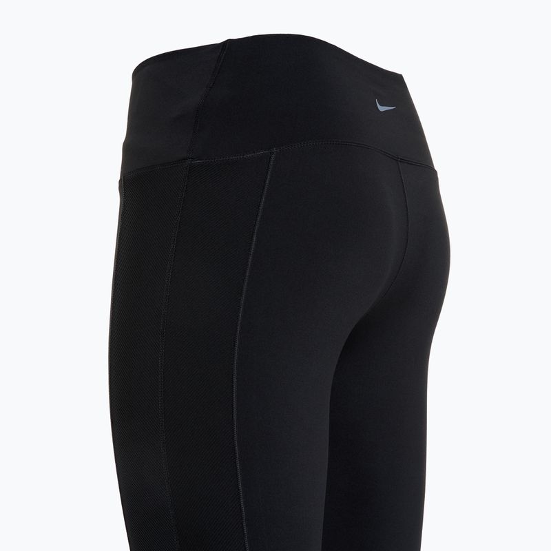 Legginsy damskie Nike One Wrap High-Waist 7/8 black/cool grey 3