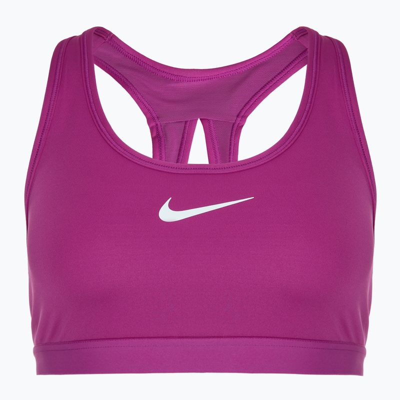 Biustonosz treningowy Nike Swoosh High Support hot fuchsia/white