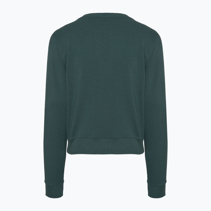 Bluza damska Nike Dri-FIT One Crew Neck French Terry vintage green/ black 2