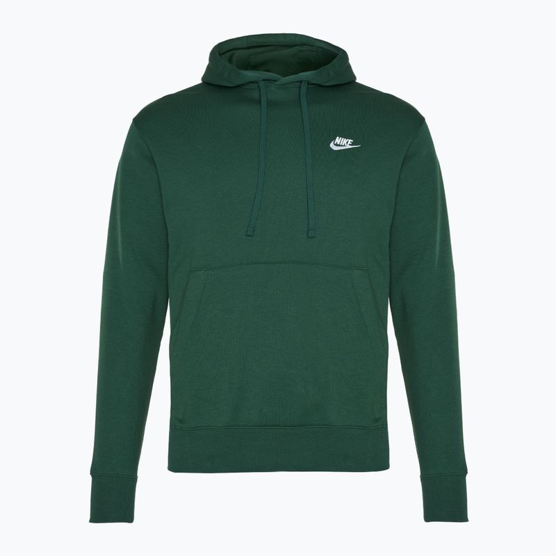 Bluza męska Nike Sportswear Club Fleece Hoodie fir/ fir/white
