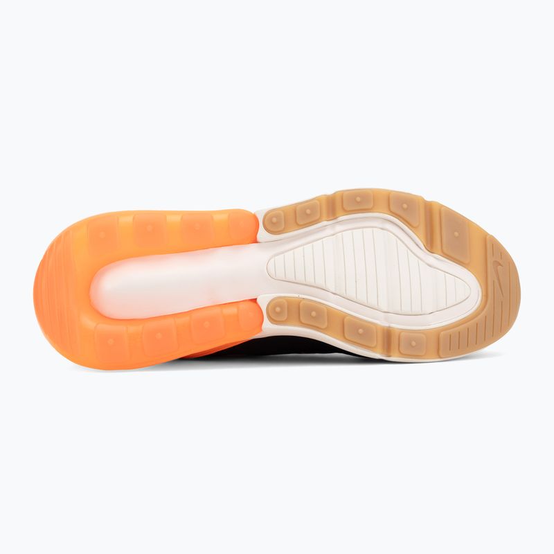 Buty męskie Nike Air Max 270 black/bright crimson/total orange 4