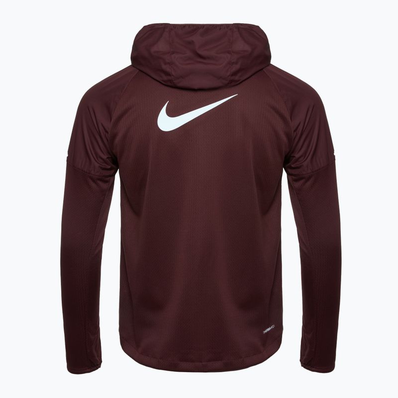 Kurtka do biegania męska Nike Sphere Miler Therma-FIT burgundy crush/burgundy crush 2