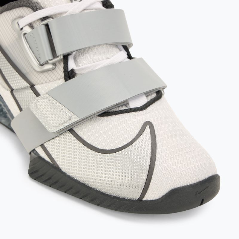 Buty do podnoszenia ciężarów Nike Romaleos 4 SE white/metallic silver/anthracite wolf grey 7