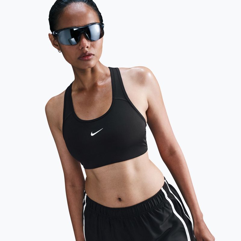 Spodenki do biegania damskie Nike Tempo Dri-Fit Mid-Rise black/black/white 4