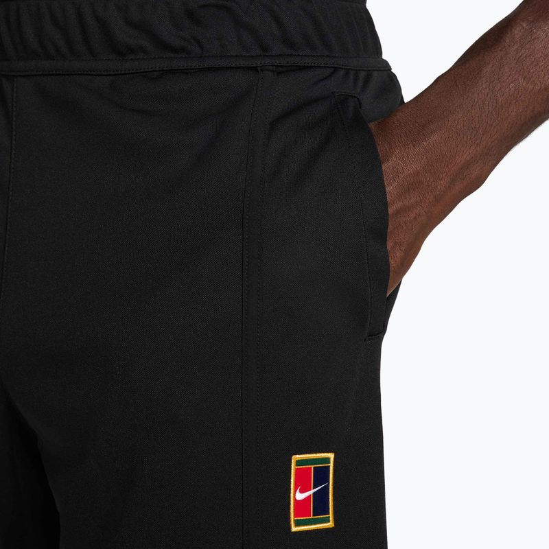 Spodnie tenisowe męskie Nike Court Heritage black/black 4